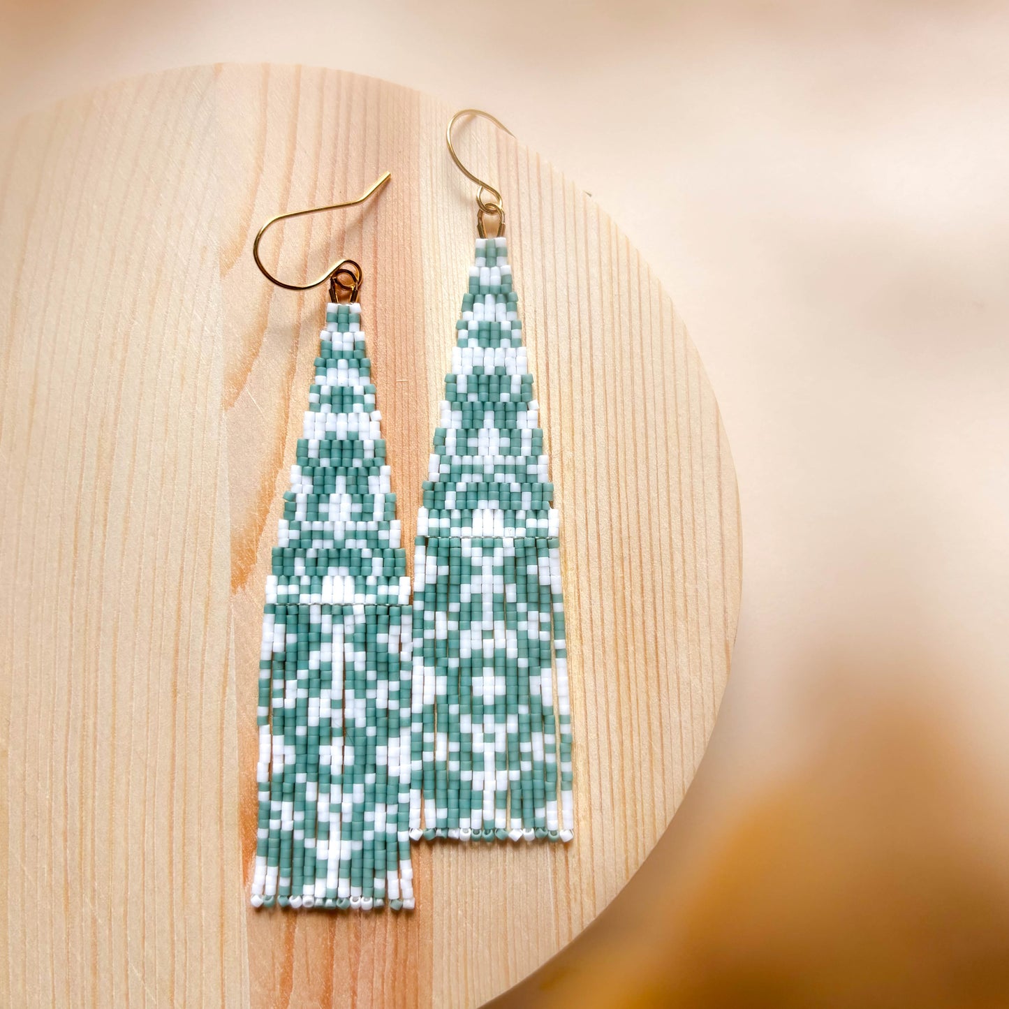 Flora Fringe in Seafoam