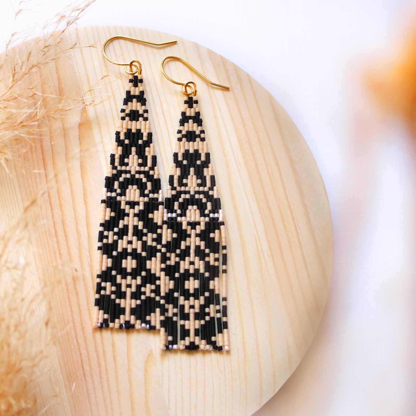 Flora Fringe in Black - Preorder